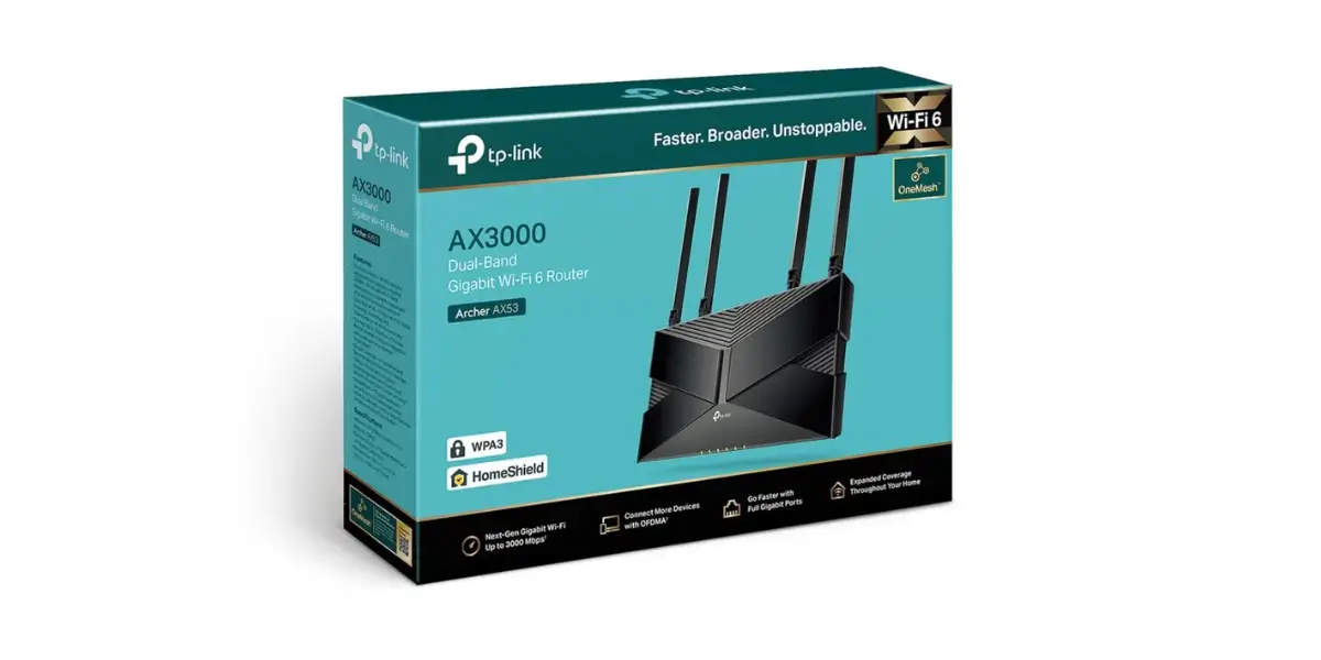 TP-Link Archer AX53 AX3000 Dual Band Gigabit Wi-Fi Router.webp